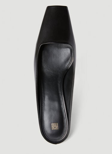 Kitten Heel Mules TOTEME Kitten Heel Mules Black tot0252002