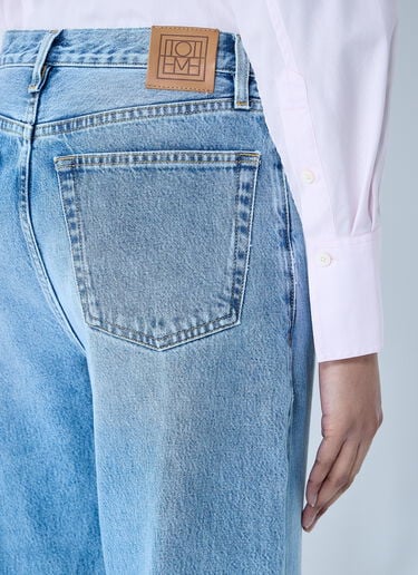 Twisted Seam Jeans TOTEME Twisted Seam Jeans Blue tot0260004