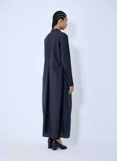 Parachute Shirt Dress TOTEME Parachute Shirt Dress Navy tot0260014
