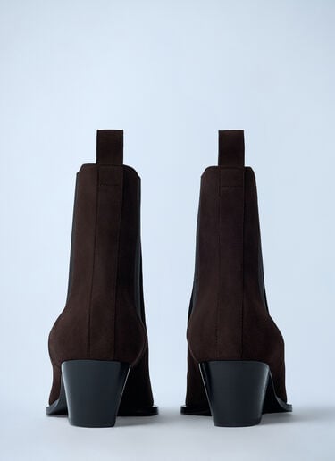 Suede City Boots TOTEME Suede City Boots Dark Brown tot0262002