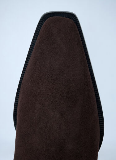 Suede City Boots TOTEME Suede City Boots Dark Brown tot0262002