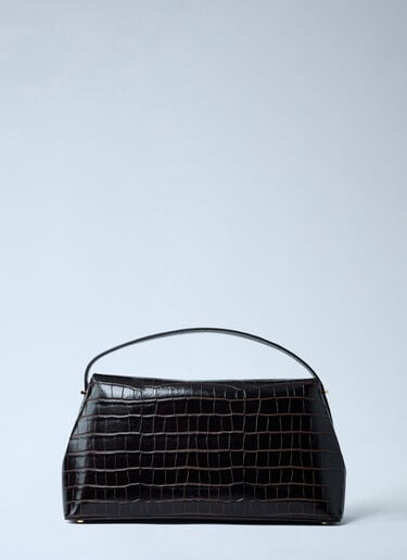T-Lock Handbag TOTEME T-Lock Handbag Dark Brown tot0262004