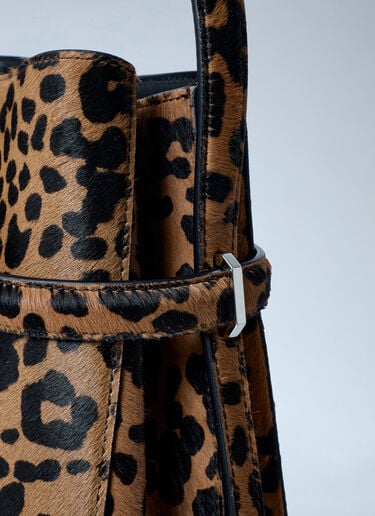 Belted Pony-Hair Bucket Bag TOTEME Belted Pony-Hair Bucket Bag Brown tot0262008
