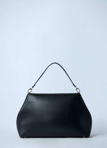T-Lock Leather Crossbody Bag TOTEME T-Lock Leather Crossbody Bag Black tot0262011