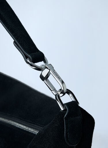 Suede Scoop Tote Bag TOTEME Suede Scoop Tote Bag Black tot0262012