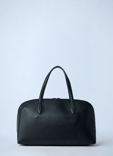 TOTEME Medium Leather Day Handbag Black tot0262013
