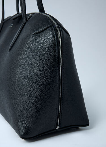 TOTEME Medium Leather Day Handbag Black tot0262013