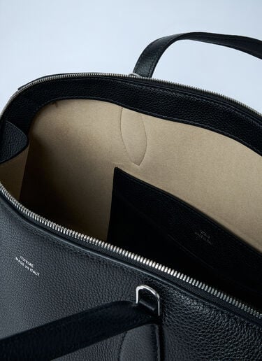 Medium Leather Day Handbag TOTEME Medium Leather Day Handbag Black tot0262013