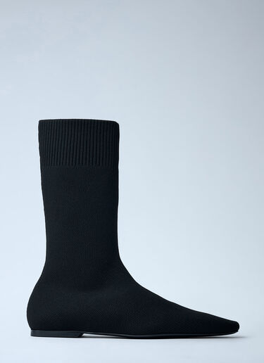 Knit Sock Boots TOTEME Knit Sock Boots Black tot0262015