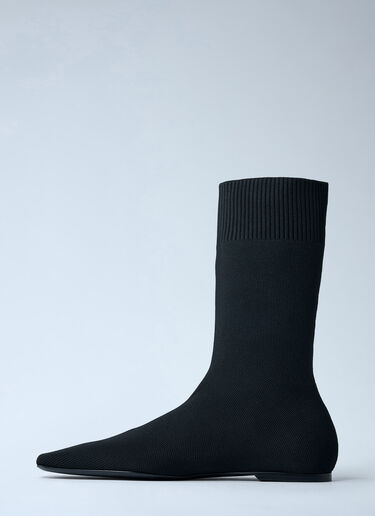 Knit Sock Boots TOTEME Knit Sock Boots Black tot0262015