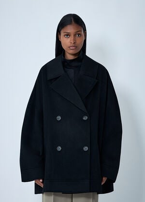TOTEME Doublé Jacket Black tot0262022