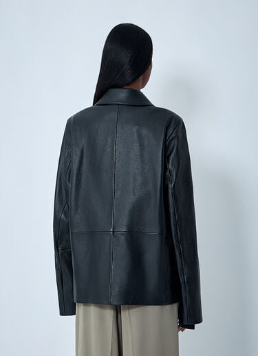 Grained Leather Jacket TOTEME Grained Leather Jacket Black tot0262025
