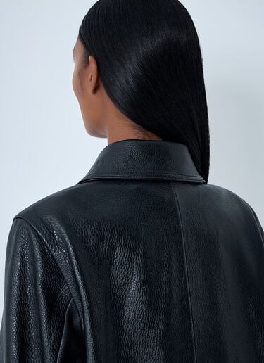 Grained Leather Jacket TOTEME Grained Leather Jacket Black tot0262025