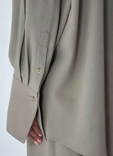 Classic Tuxedo Shirt TOTEME Classic Tuxedo Shirt Beige tot0262027