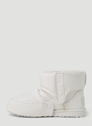 UGG x Shayne Oliver 아머라이트 사바톤 로우 부츠 화이트 ugo0351002