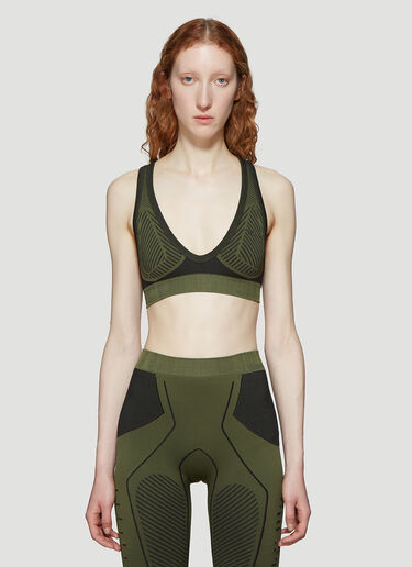 Seamless Bra Top Unravel Project Seamless Bra Top Green unr0238018