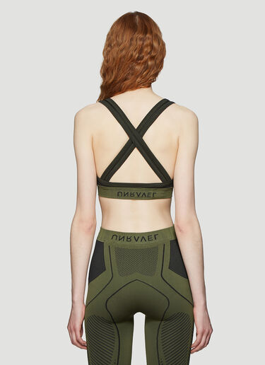 Unravel Project Seamless Bra Top Green unr0238018