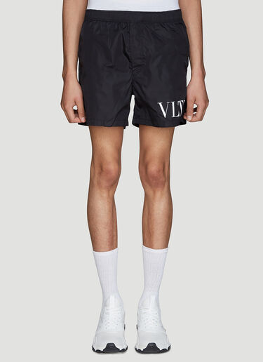 VLTN Swim Shorts Valentino VLTN Swim Shorts Black val0135012