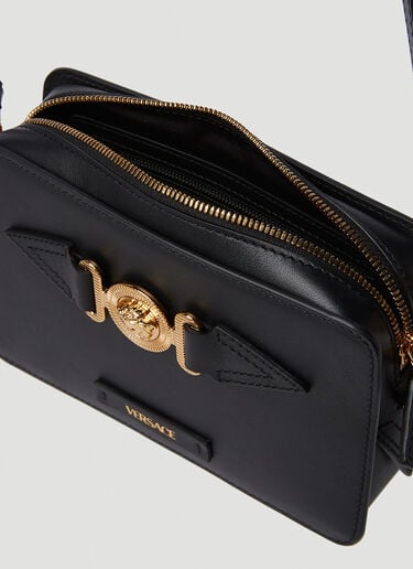 Medusa Biggie Crossbody Bag Versace Medusa Biggie Crossbody Bag Black ver0149027