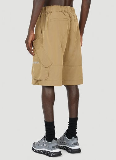 Relaxed Cargo Shorts Versace Relaxed Cargo Shorts Brown ver0152018