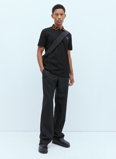 美杜莎 Greca Polo 衫 Versace 美杜莎 Greca Polo 衫 黑色 ver0154006