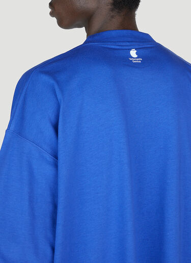 Don't Ask Me Anything T 恤 Vetements Don't Ask Me Anything T 恤 蓝色 vet0154012