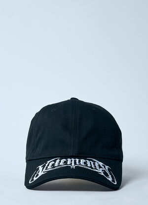 Vetements Metal Logo Baseball Cap Black vet0160009