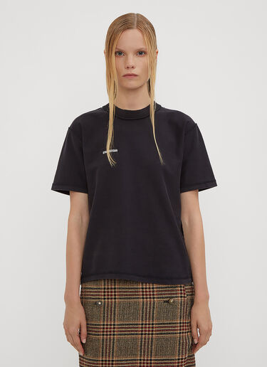 Fitted Inside Out T-Shirt Vetements Fitted Inside Out T-Shirt Black vet0234013
