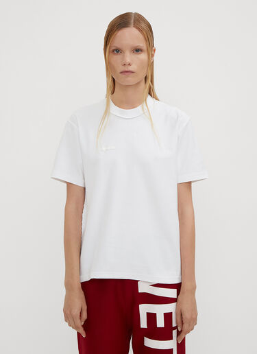 Fitted Inside Out T-Shirt Vetements Fitted Inside Out T-Shirt White vet0234014