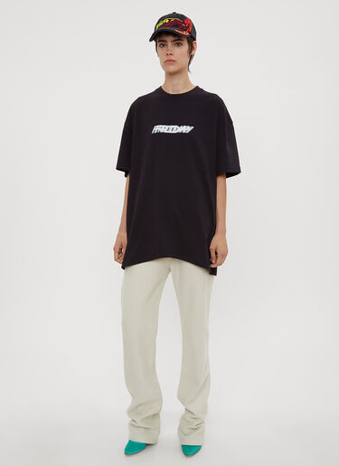 Blurred Friday Weekday T-Shirt Vetements Blurred Friday Weekday T-Shirt Black vet0234018