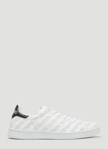 Perforated Logo Sneakers Vetements Perforated Logo Sneakers White vet0234042