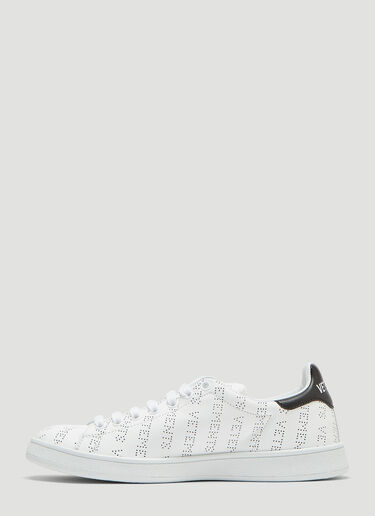 Perforated Logo Sneakers Vetements Perforated Logo Sneakers White vet0234042