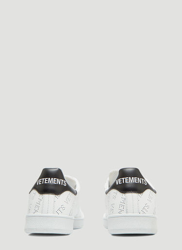 Perforated Logo Sneakers Vetements Perforated Logo Sneakers White vet0234042