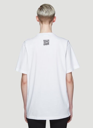 QR Code T-Shirt Vetements QR Code T-Shirt White vet0236002
