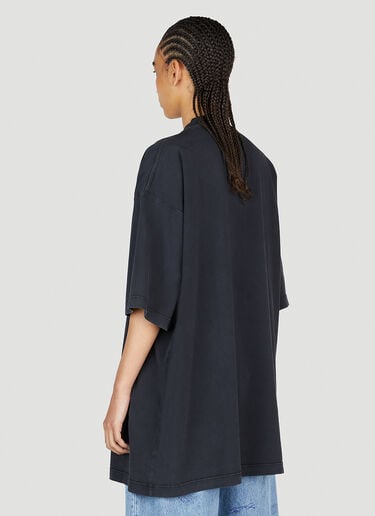 크리스탈 로고 티셔츠 VETEMENTS 크리스탈 로고 티셔츠 블랙 vet0254018