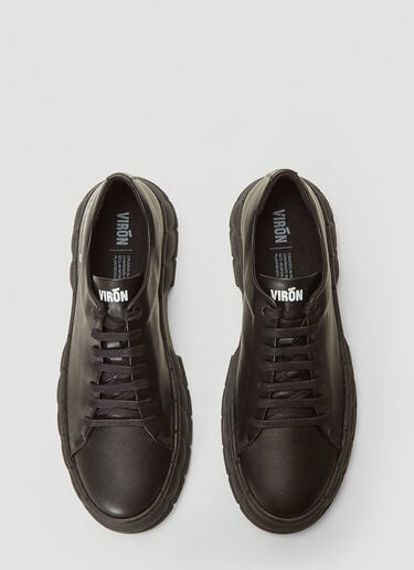 2005 Faux-Leather Sneakers Virón 2005 Faux-Leather Sneakers Black vir0342008