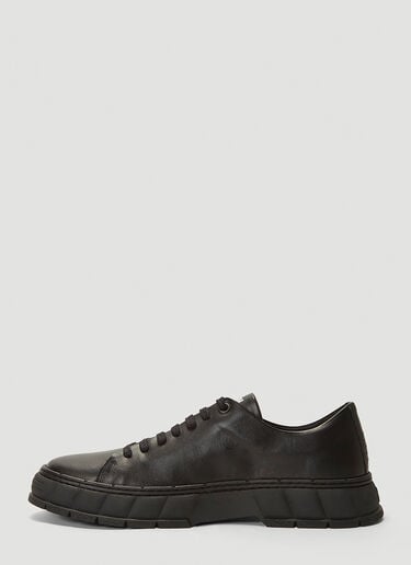2005 Faux-Leather Sneakers Virón 2005 Faux-Leather Sneakers Black vir0342008