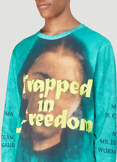 Trapped in Freedom Sweatshirt Vyner Articles Trapped in Freedom Sweatshirt Green vna0140004