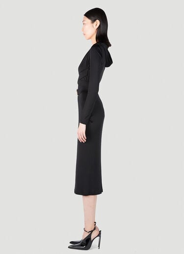 Biggie 美杜莎连帽连衣裙 Versace Biggie 美杜莎连帽连衣裙 黑色 vrs0251016