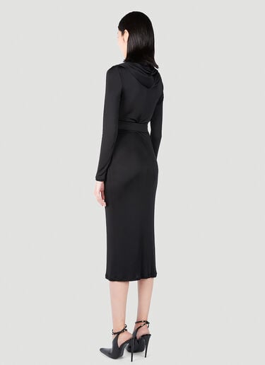 Biggie 美杜莎连帽连衣裙 Versace Biggie 美杜莎连帽连衣裙 黑色 vrs0251016