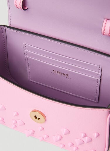 La Medusa Spike 迷你单肩包 Versace La Medusa Spike 迷你单肩包 粉色 vrs0251034
