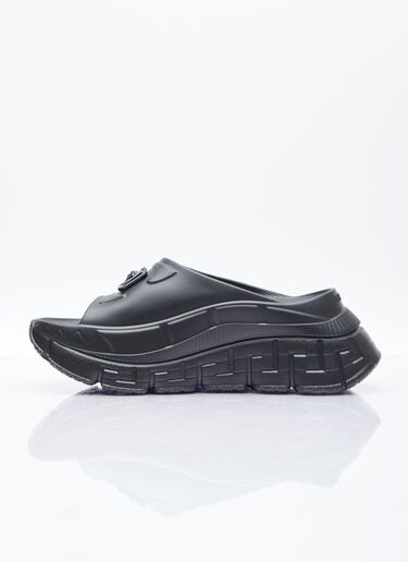 Medusa '95 厚底拖鞋 Versace Medusa '95 厚底拖鞋 黑色 vrs0253028