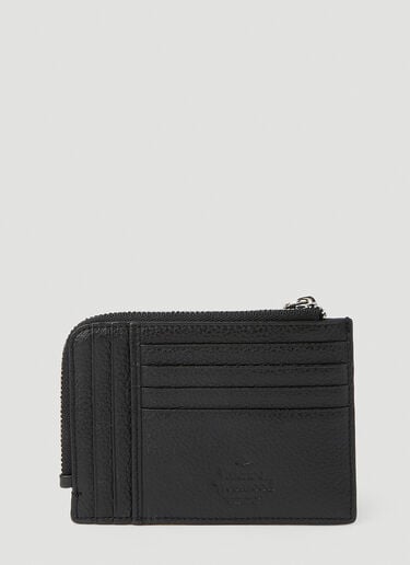 지퍼 카드홀더 Vivienne Westwood 지퍼 카드홀더 블랙 vvw0152038