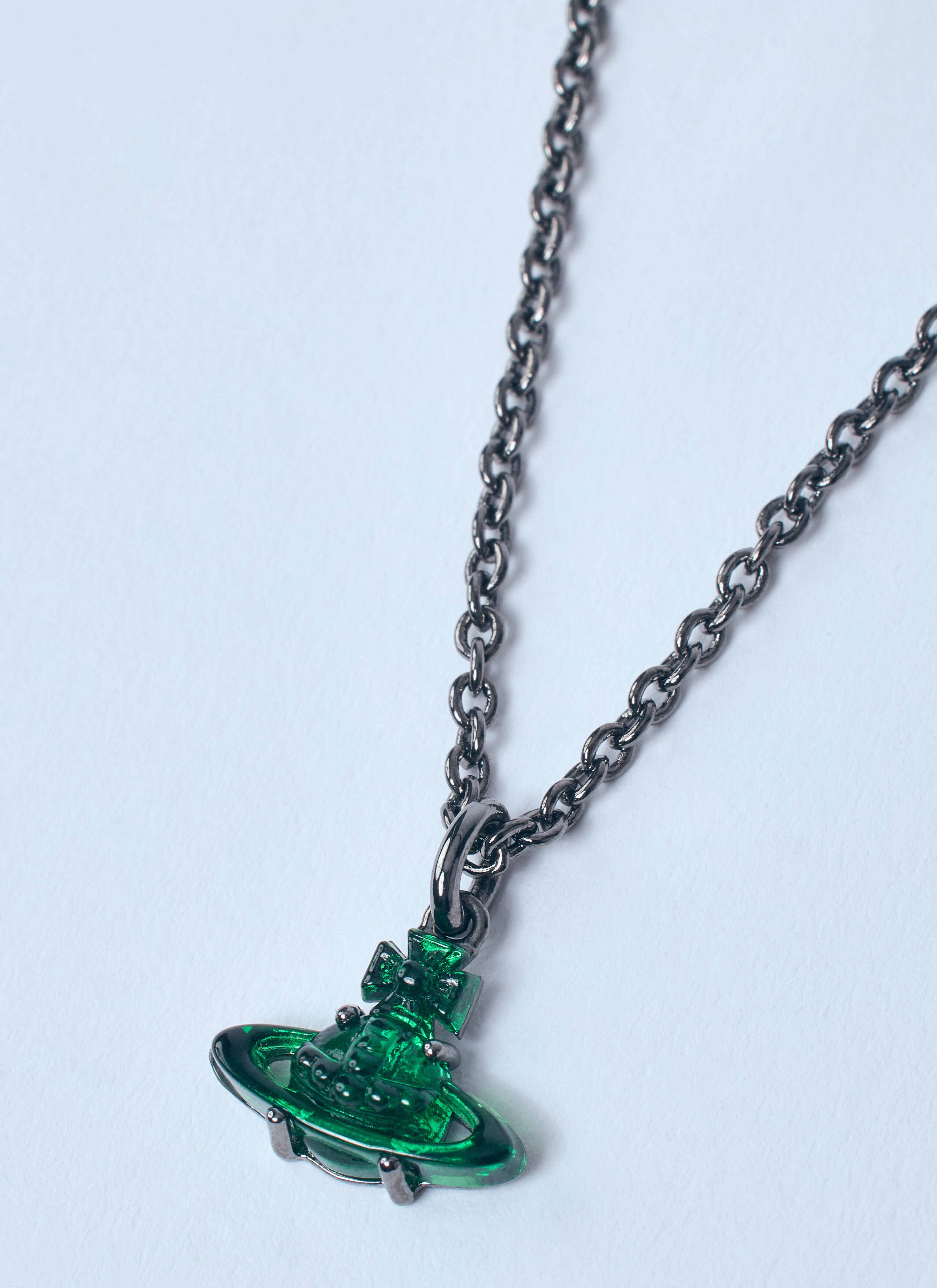 【Vivienne Westwood 】TAMMY PENDANT ネックレス Vivienne Westwood Tammy Pendant Necklace en Green pour homme