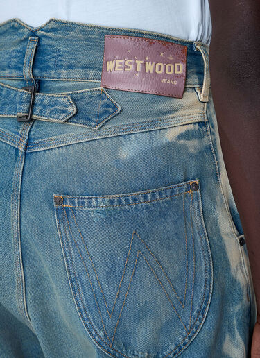 Five-Pocket Jeans Vivienne Westwood Five-Pocket Jeans Blue vvw0161006