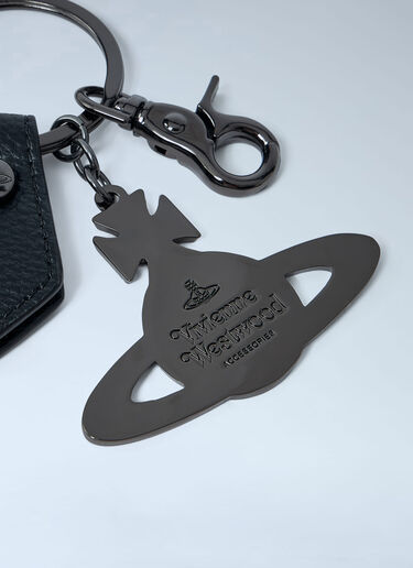 Hammered Orb Keyring Vivienne Westwood Hammered Orb Keyring Black vvw0161015