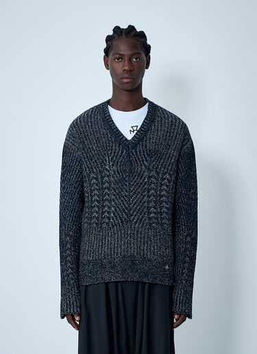 Lottie Sweater Vivienne Westwood Lottie Sweater Navy vvw0162001