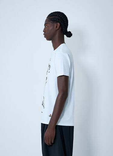 Vivienne Westwood Logo Motif T-Shirt White vvw0162003