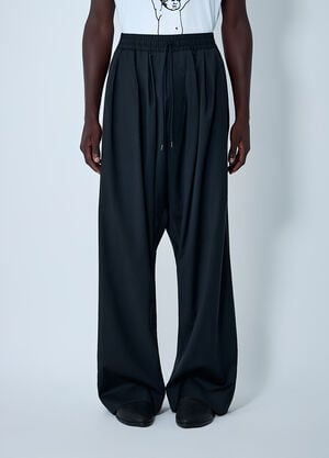 Vivienne Westwood Balloon Wool Pants Black vvw0162007
