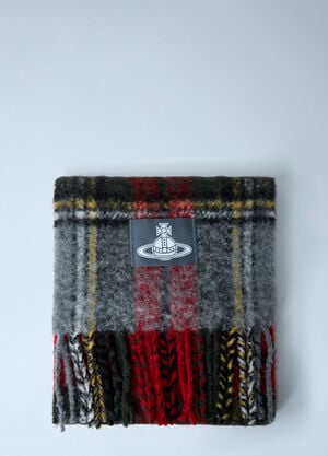 Vivienne Westwood Wool-Blend Scarf Red vvw0162012